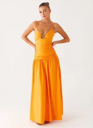 Avani Maxi Dress - Orange