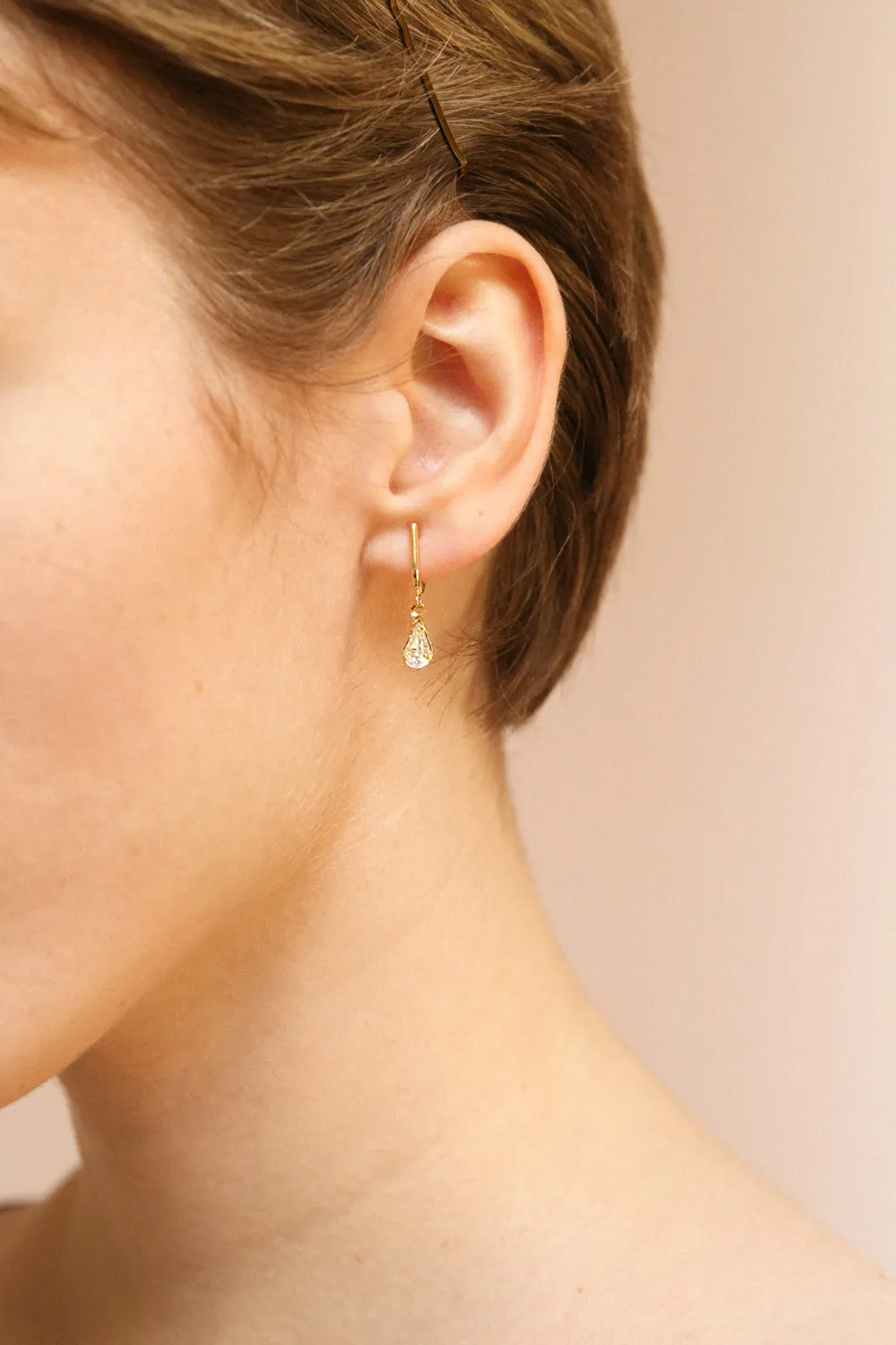 Charline Crystal | Pendant Earrings