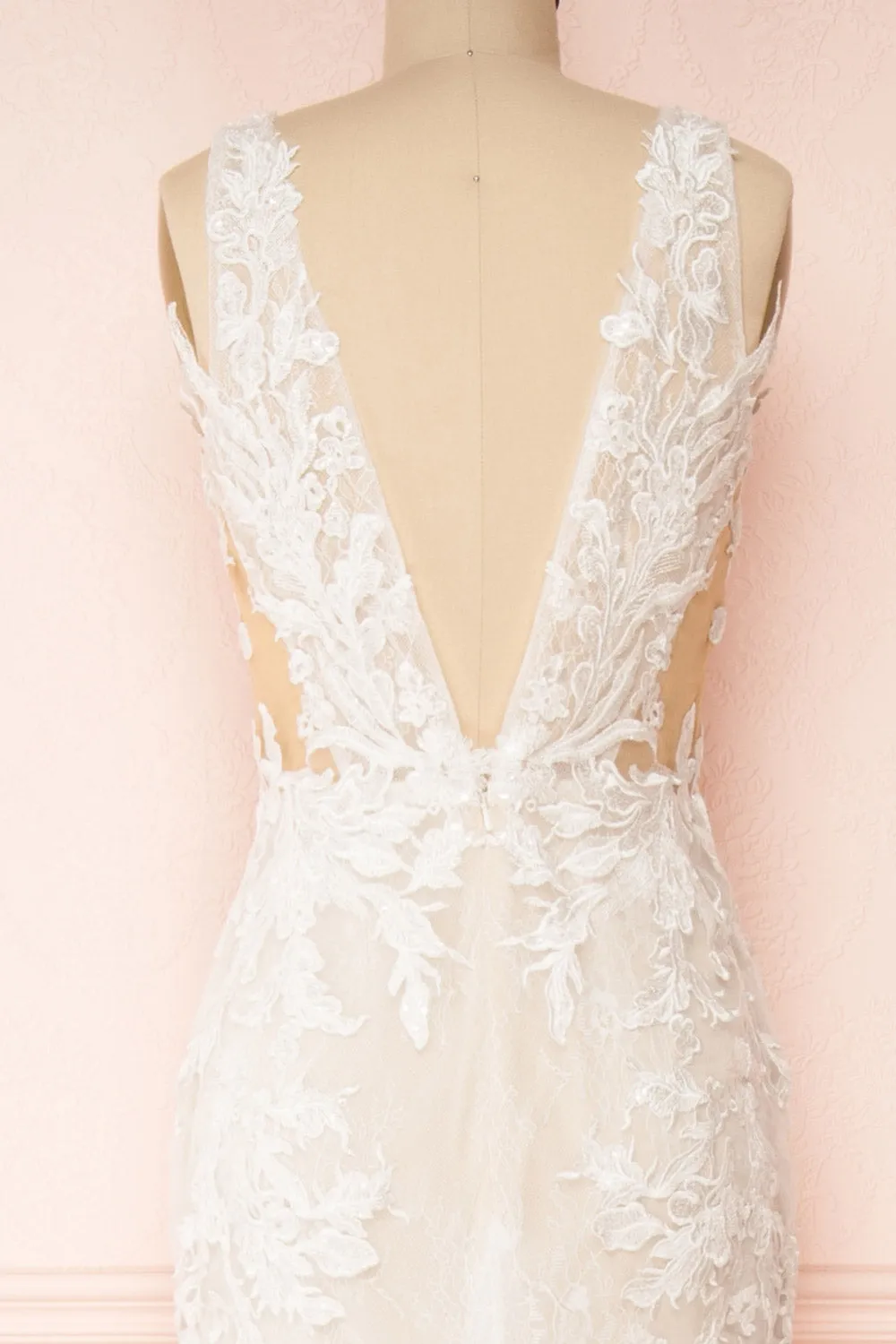 Felicia | Floral Lace Maxi Bridal Gown