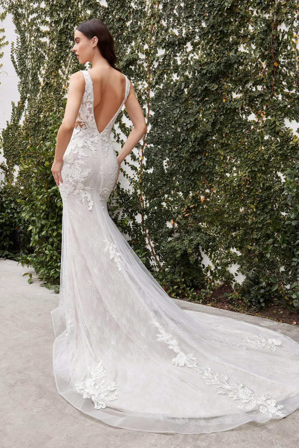Felicia | Floral Lace Maxi Bridal Gown