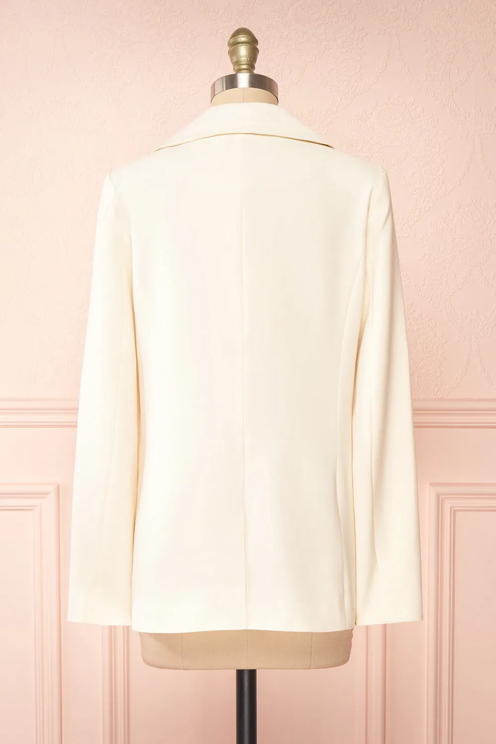 Ivona | Blazer w/ Scalloped Shawl Lapel