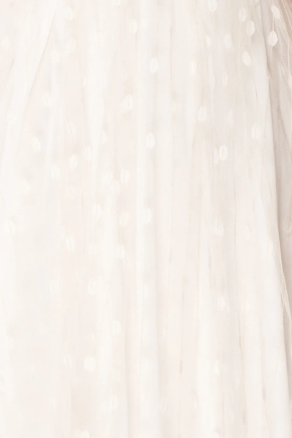 Lenore | White Tulle Dress