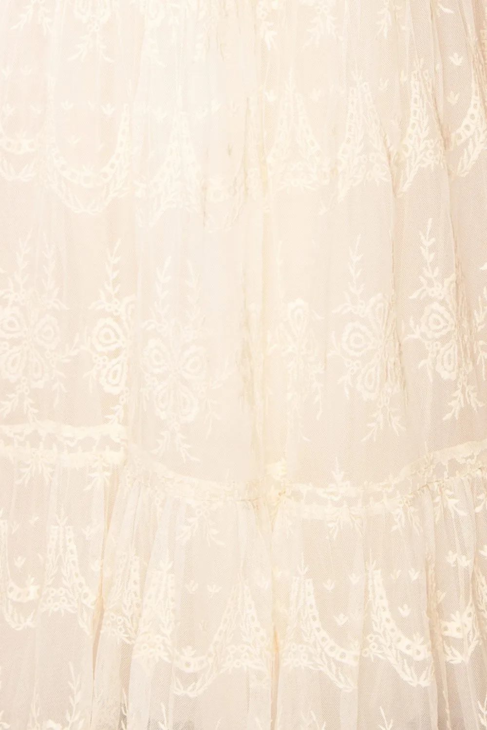 Mary-Grace | One Shoulder Embroidered Maxi Dress