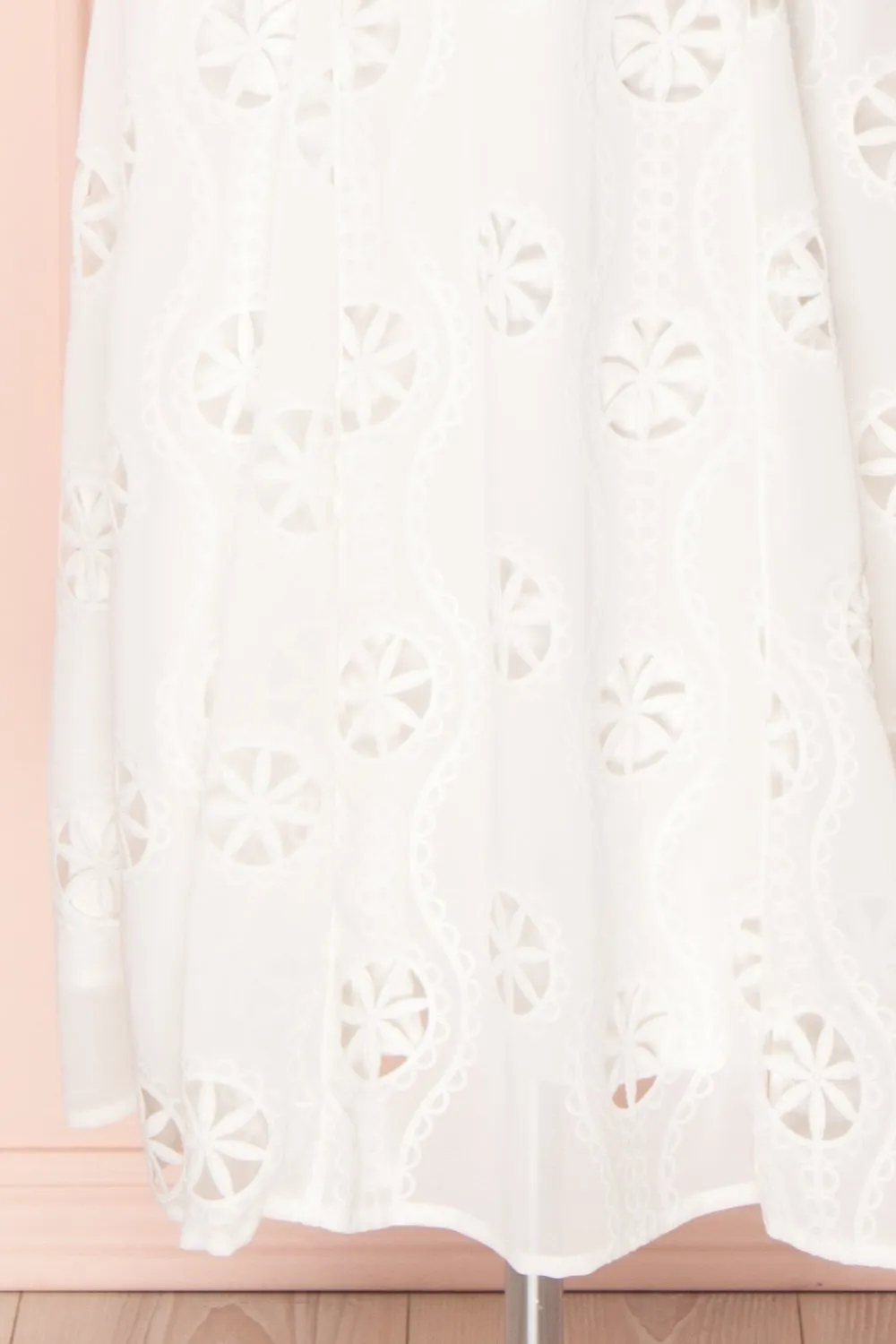Mirabella | Embroidered White Dress