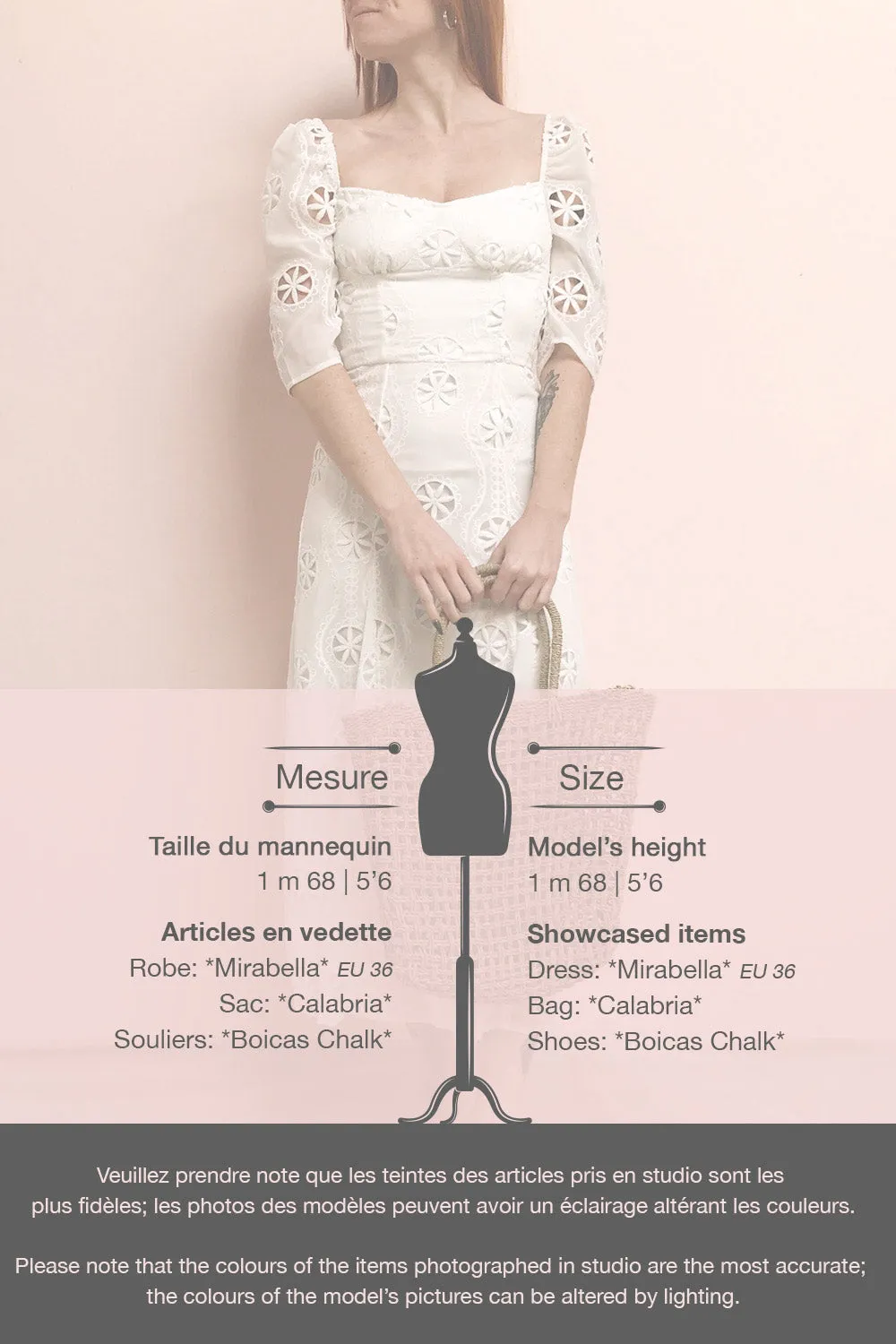 Mirabella | Embroidered White Dress