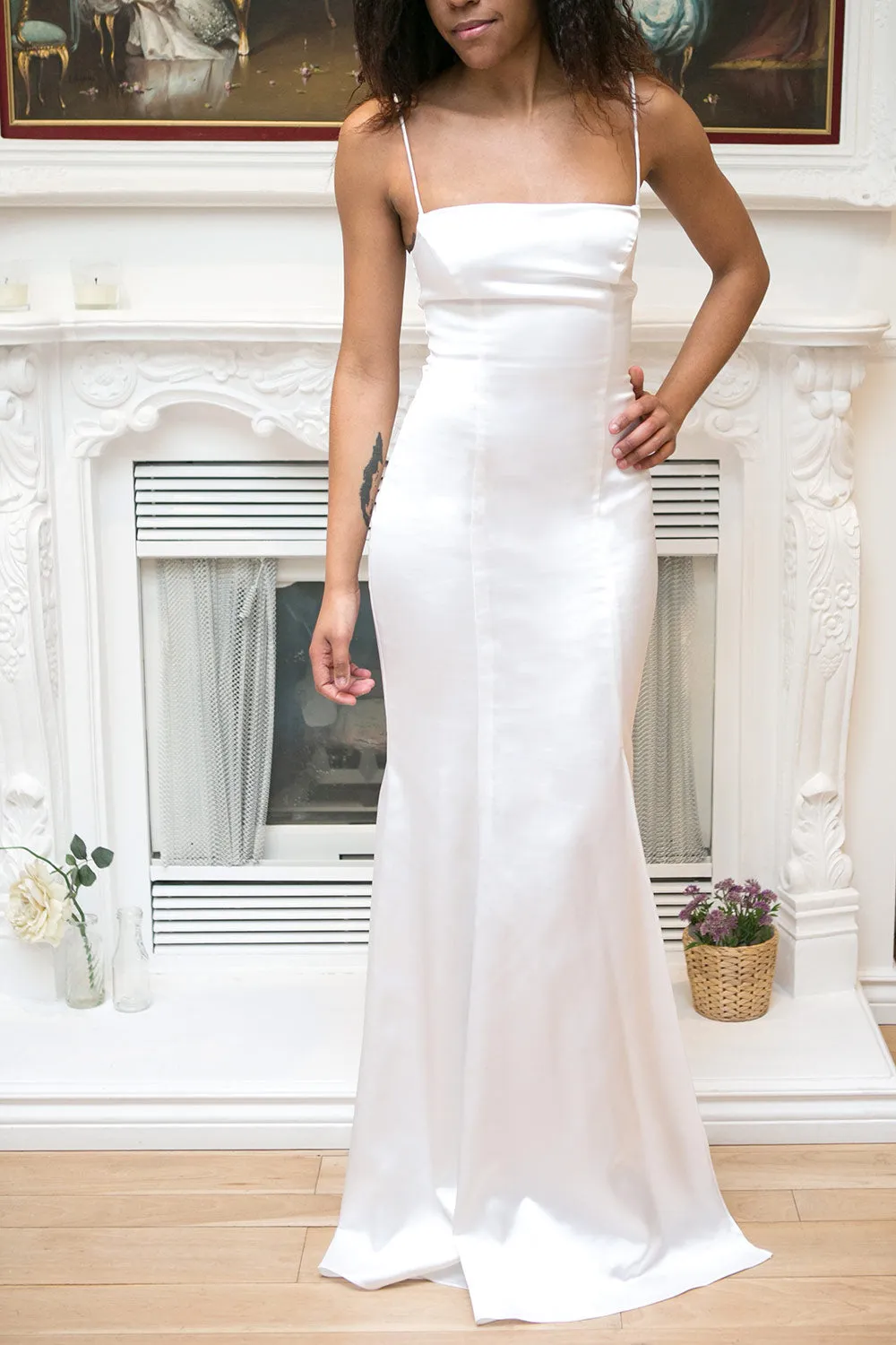Naomie Ivory | Silky Mermaid Gown