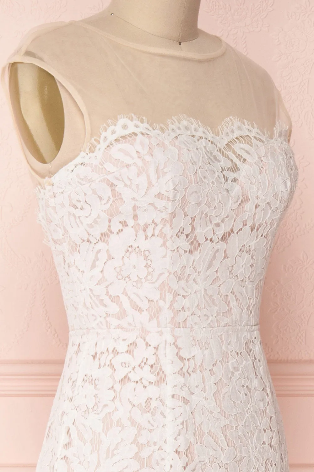Sahara | White Lace Bridal Dress