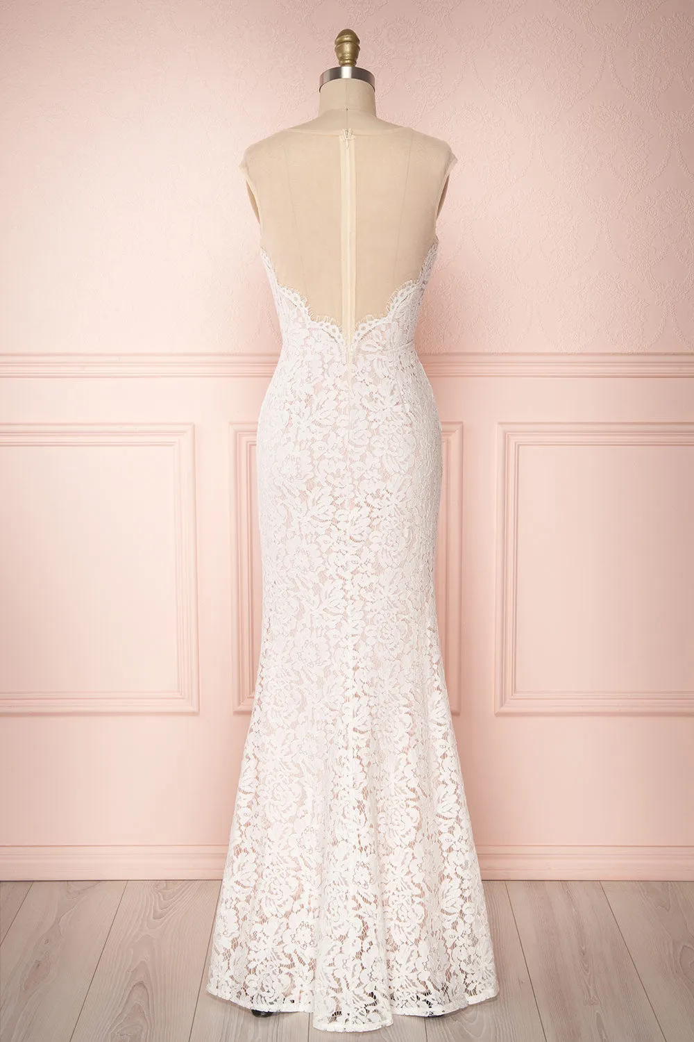 Sahara | White Lace Bridal Dress