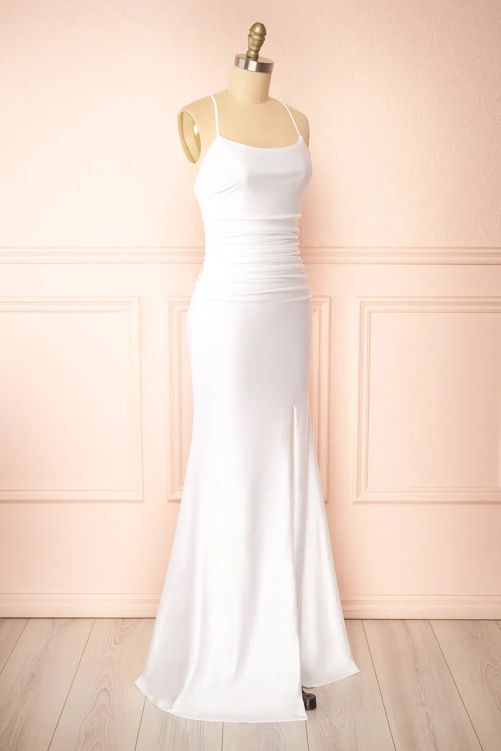 Sonia White | Mermaid Maxi Dress w/ Slit