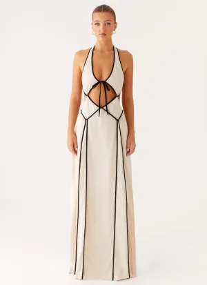 Sonnet Maxi Dress - Oatmeal