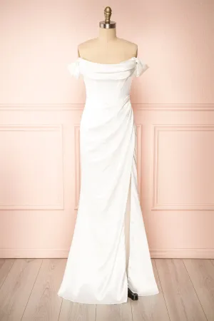 Symone | Off-Shoulder Corset Bridal Dress