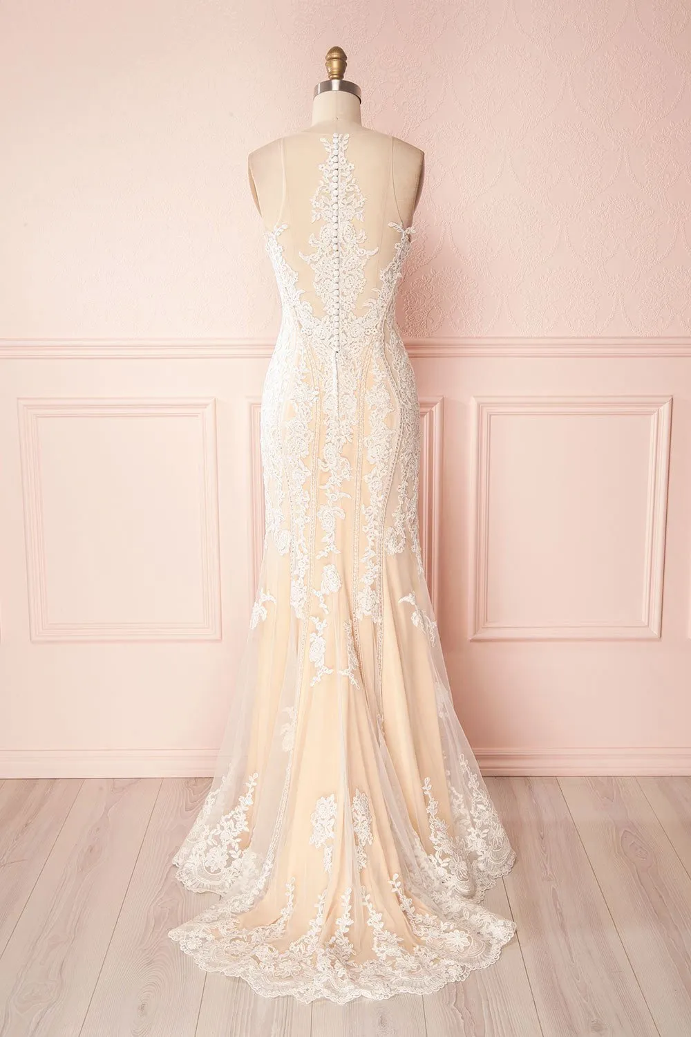 Yebin | Beige Bridal Dress