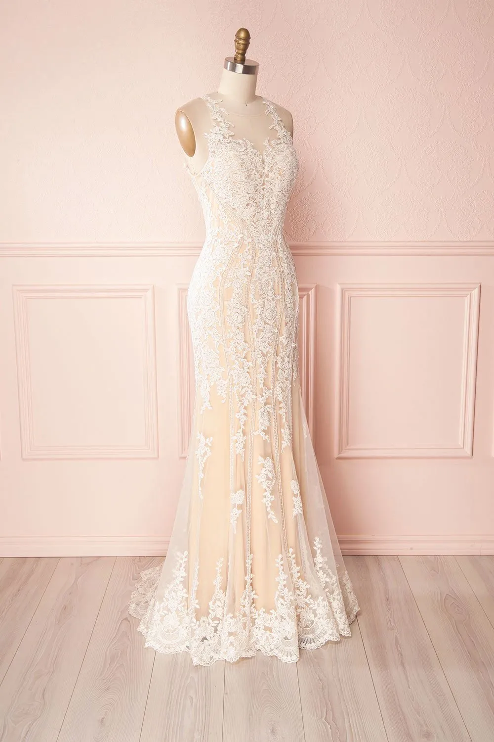 Yebin | Beige Bridal Dress